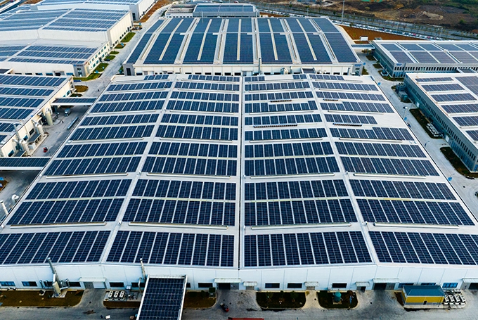 Industrial and Commercial Rooftop Solar Panels